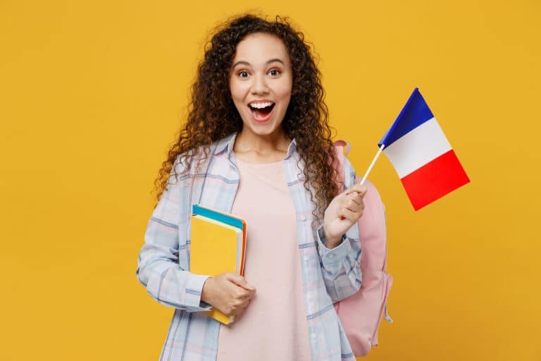 alumna de curso de francés